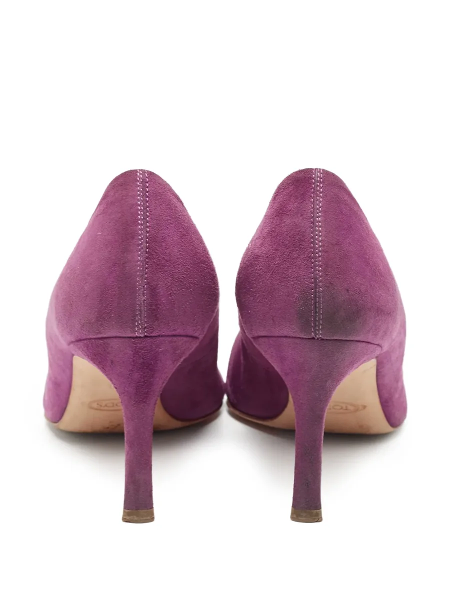 buckle-detail pointed-toe pumps 8
