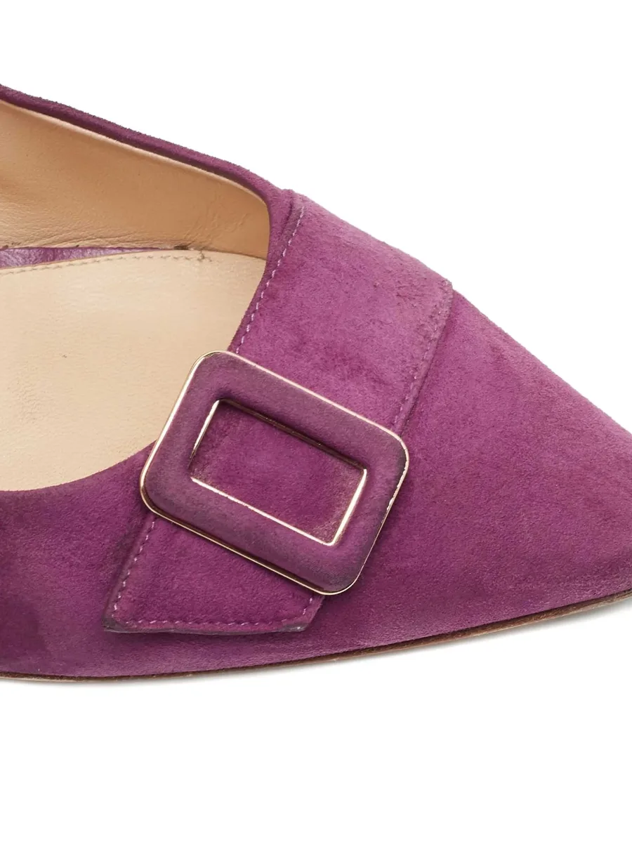 buckle-detail pointed-toe pumps 12