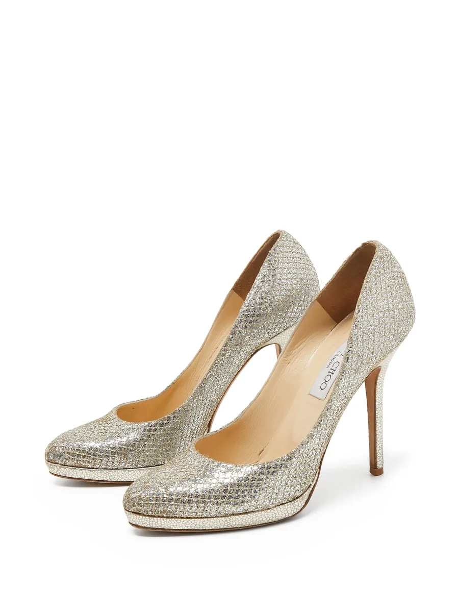 120mm leather heeled pumps 4