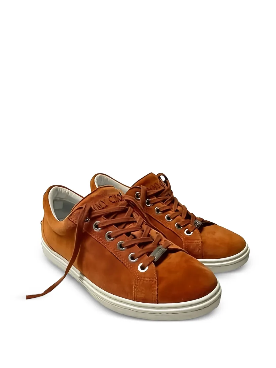 Cash star-stud suede sneakers 8