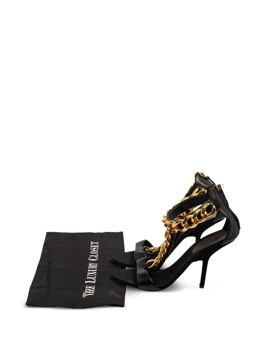 pre-owned 65mm Elsie sandals 14
