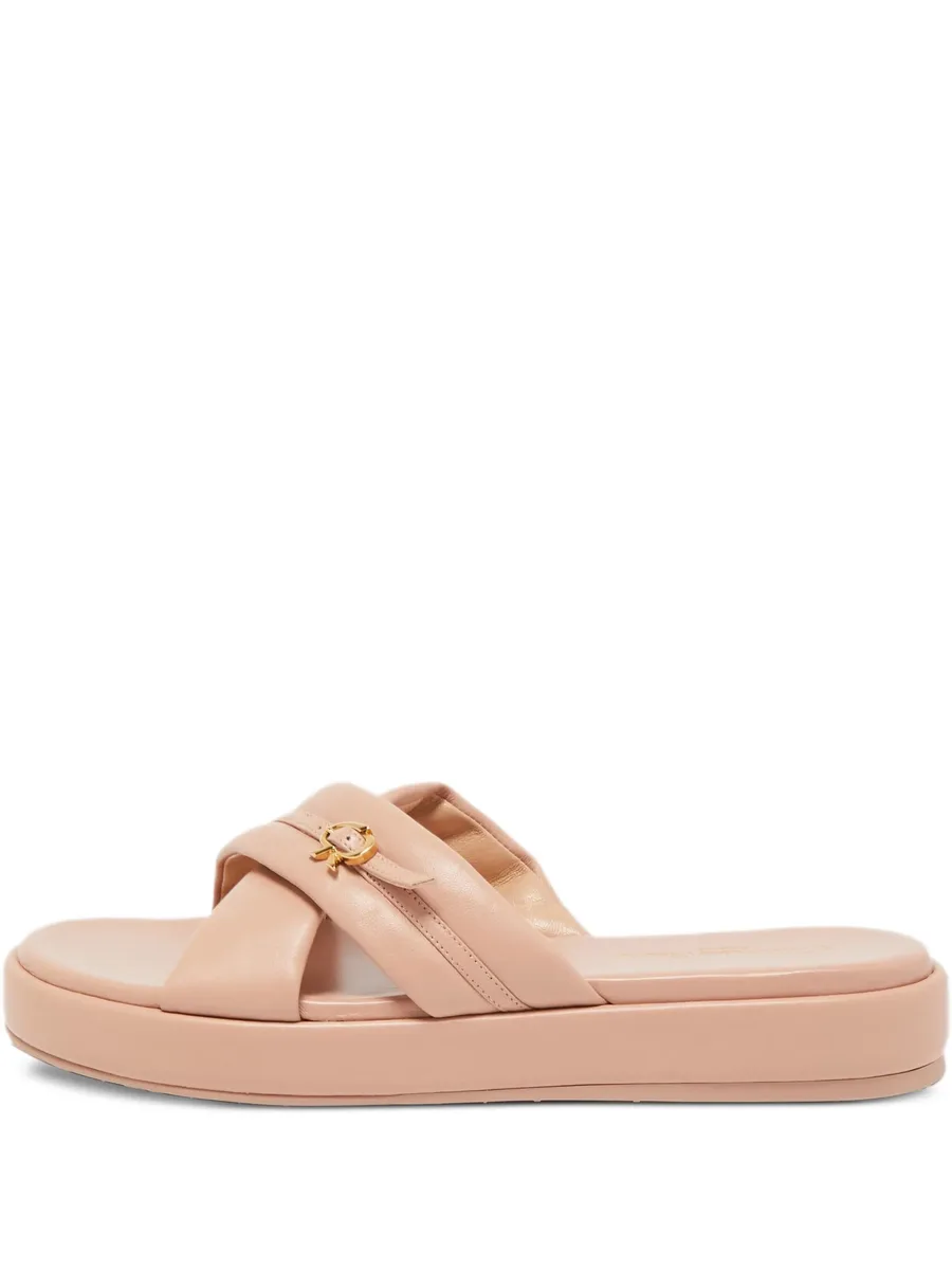 pre-owned Alima flat sandals 2