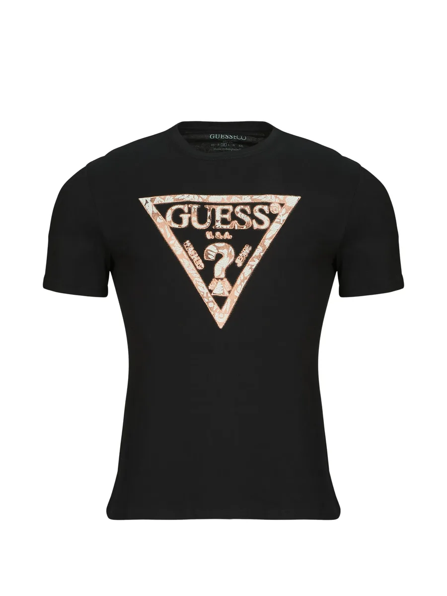 Triangle logo-print T-shirt 1