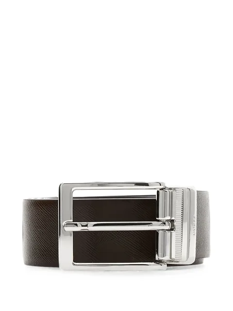 Milano Saffiano leather belt
