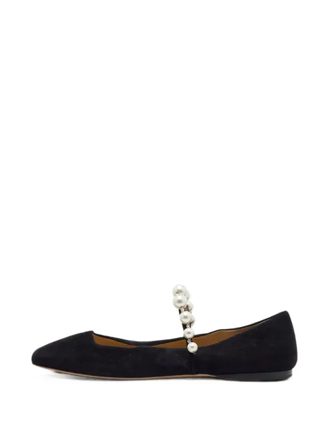 Ade pearl-embellished ballet flats