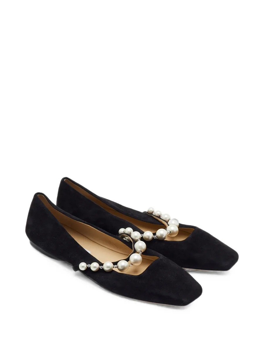 Ade pearl-embellished ballet flats 2
