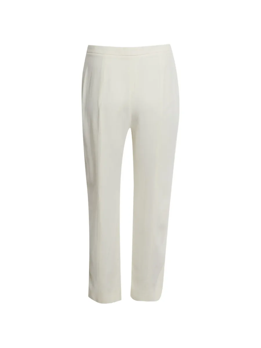 regular-fit crepe trousers 2