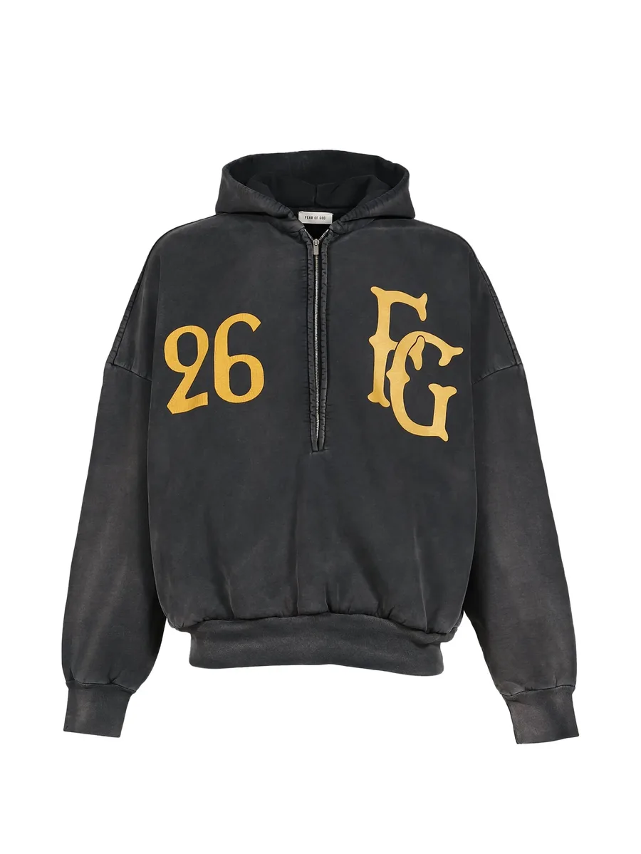 Baseball Club half-zip hoodie 1