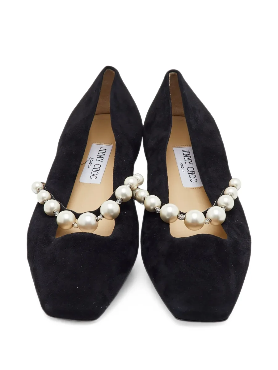Ade pearl-embellished ballet flats 4