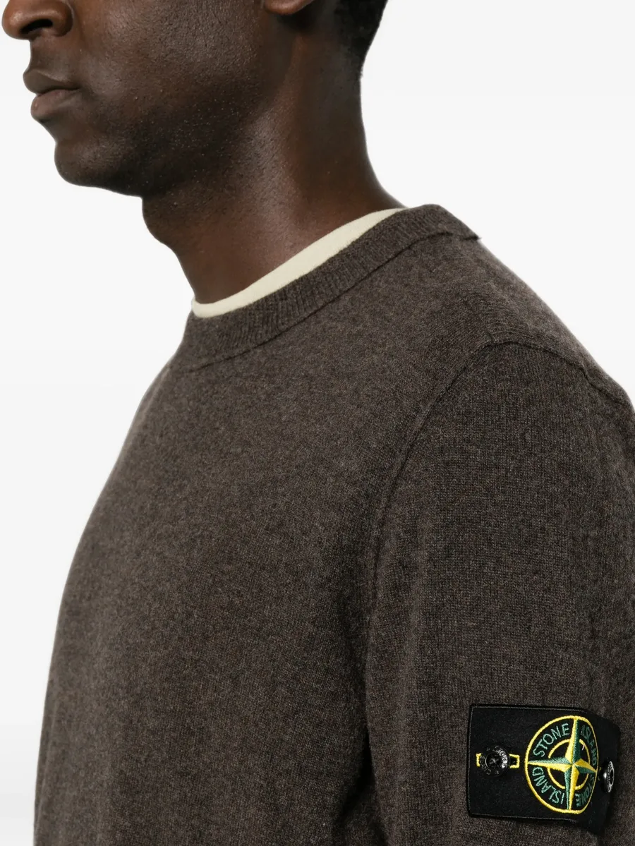 logo-patch sweater 5