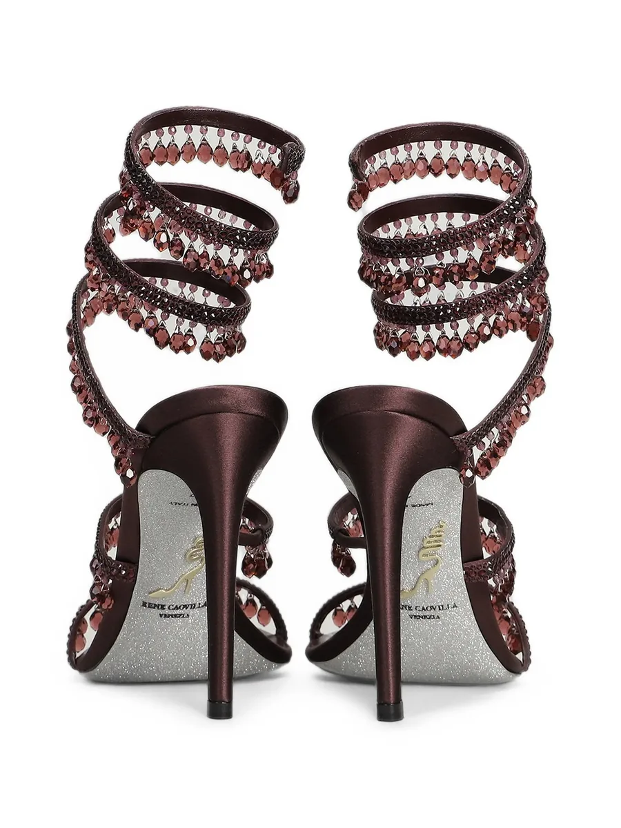 Chandelier crystal-embellished sandals 3