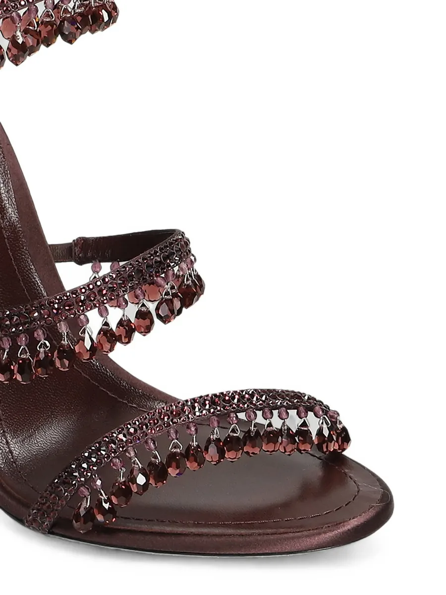 Chandelier crystal-embellished sandals 4