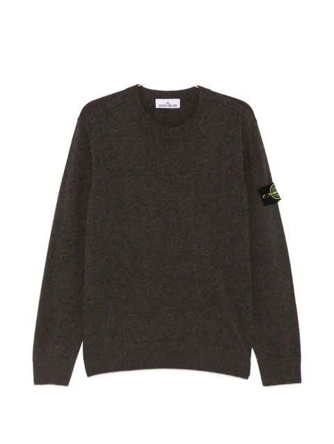 logo-patch sweater