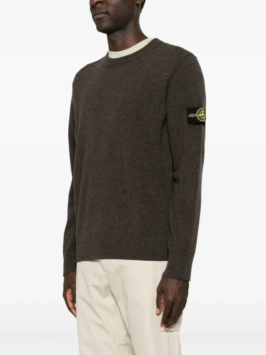 logo-patch sweater 3