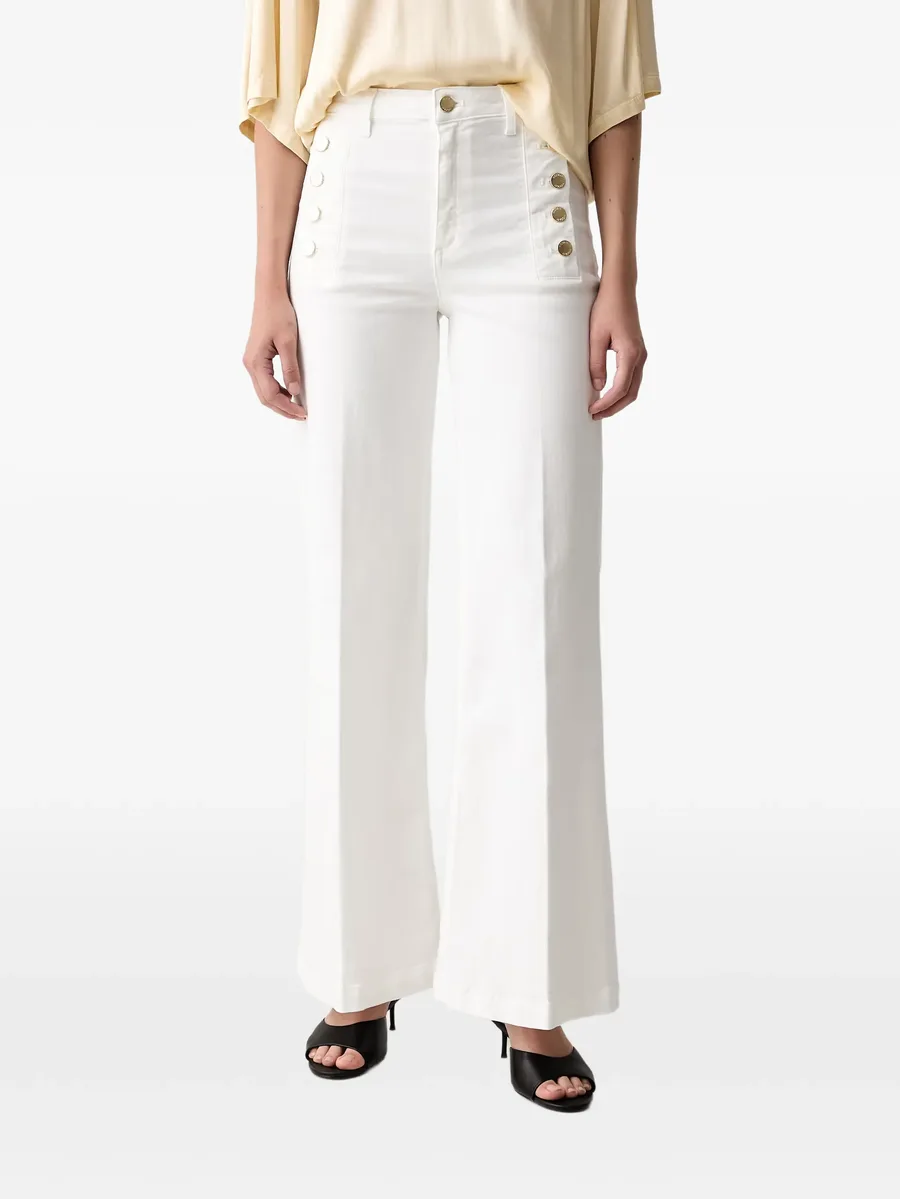 button-embellished jeans 1