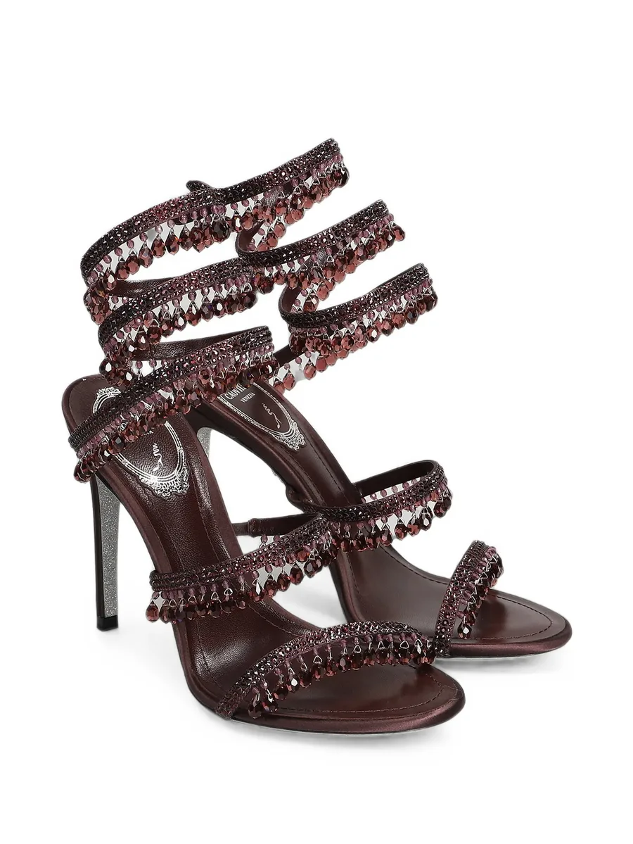 Chandelier crystal-embellished sandals 2