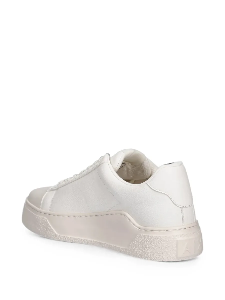 logo-print panelled sneakers 5