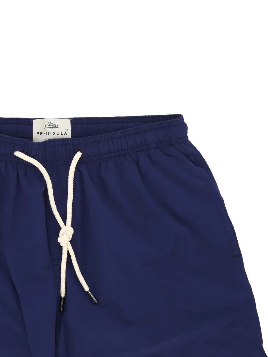 drawstring-waist swim shorts 5