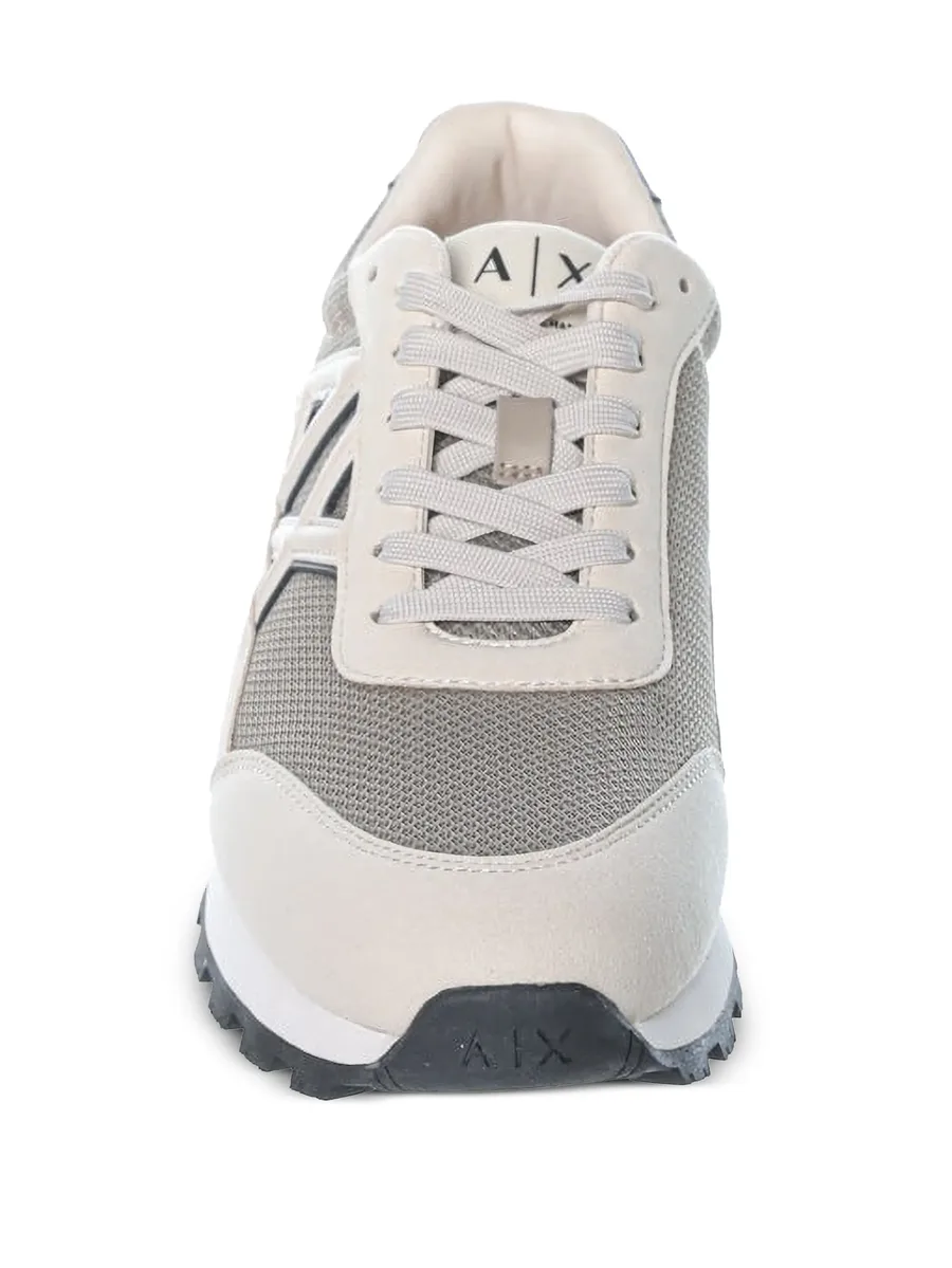 logo-patch panelled sneakers 5