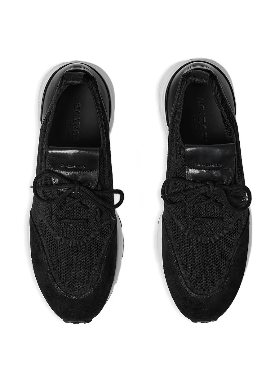 Robbie knitted suede sneakers 7
