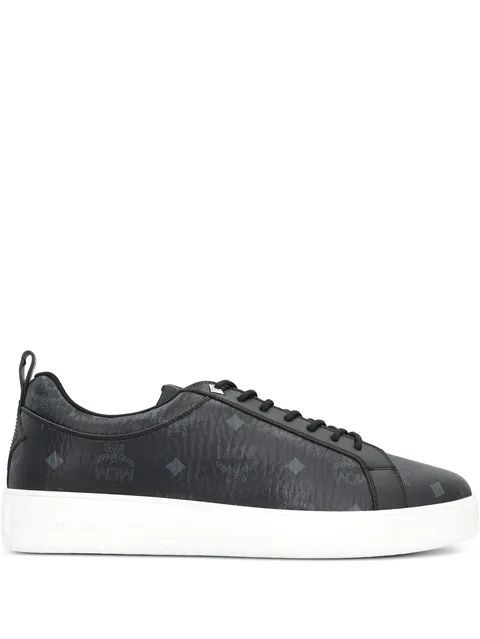 Visetos logo print sneakers
