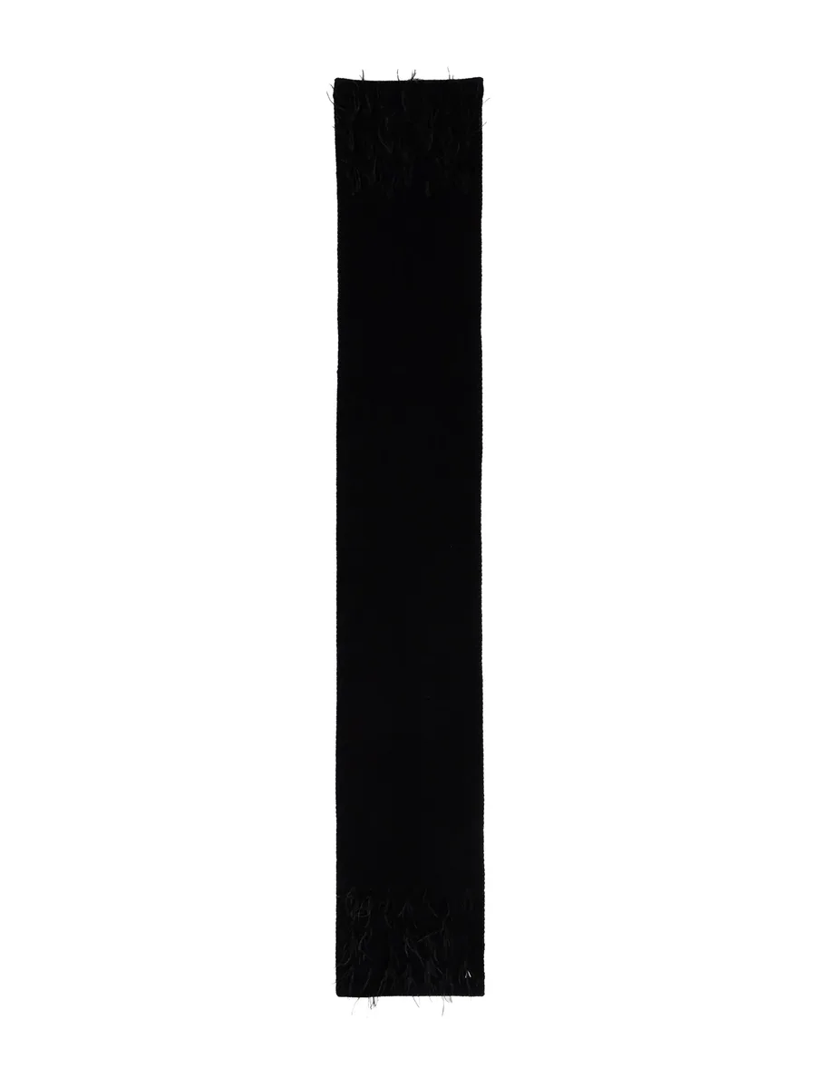 шарф с перьями 6