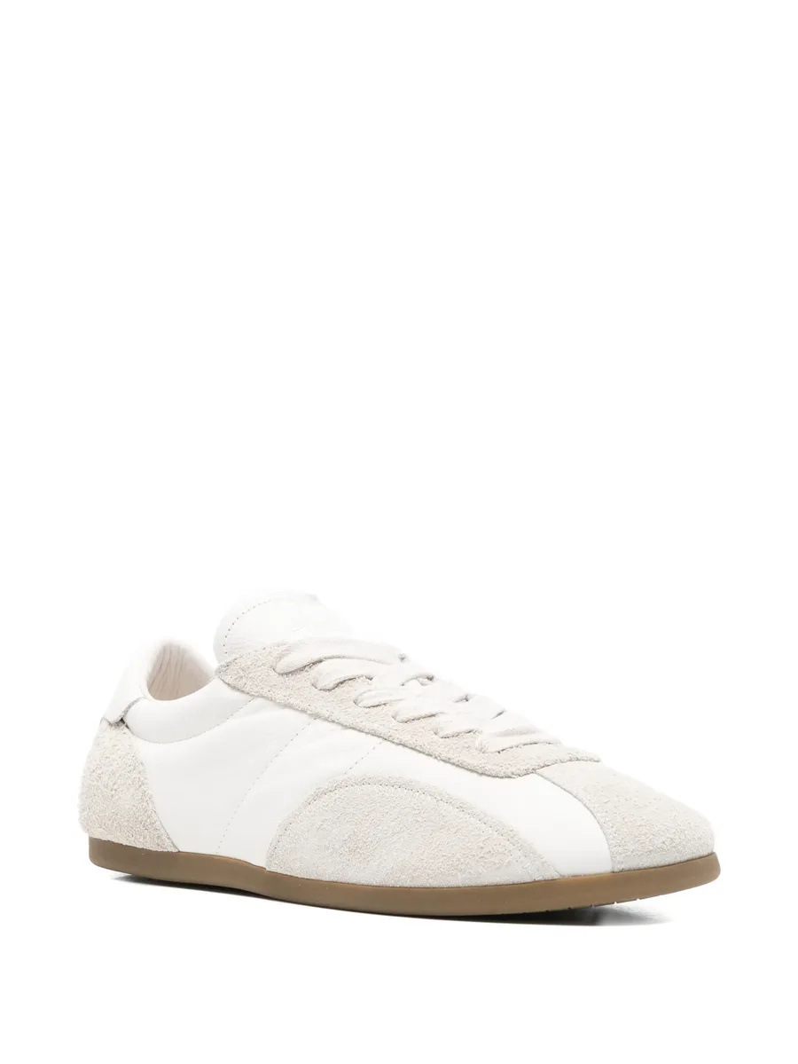 panelled lace-up sneakers 3