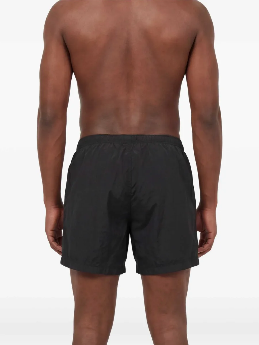 Eco-Chrome R logo embroidery swim shorts 7