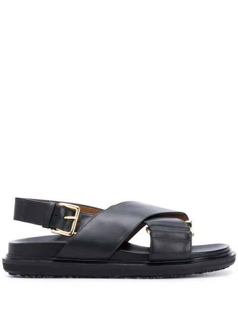 Fussbett criss-cross sandals