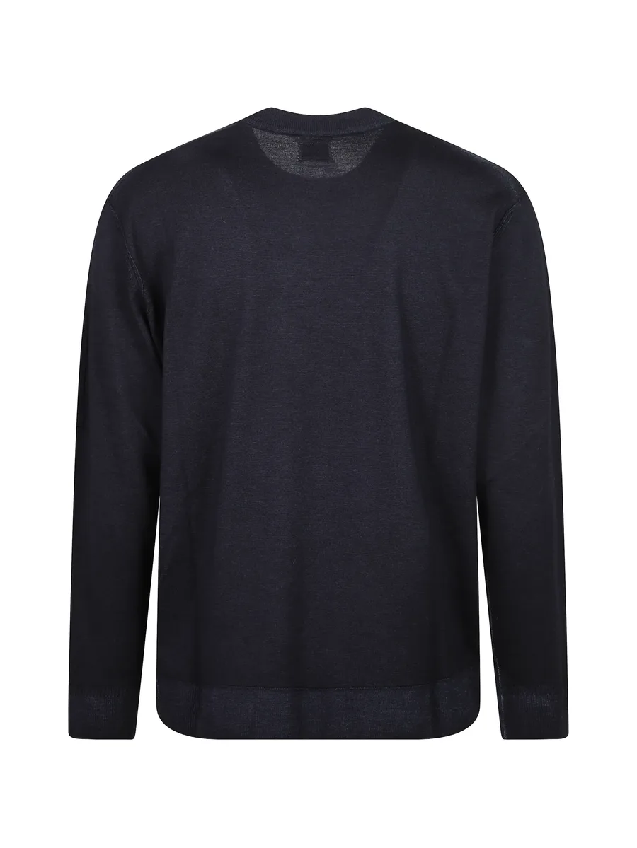 lens-detail raglan-sleeve sweater 2