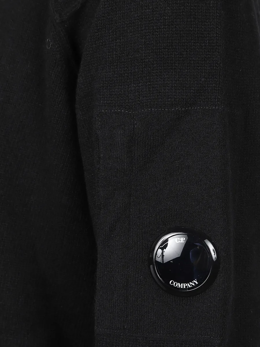 Lens-detail long-sleeve sweater 3