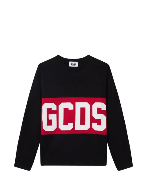 logo-print long-sleeve T-shirt