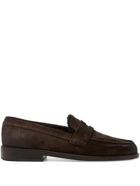 Mocasso panelled loafers