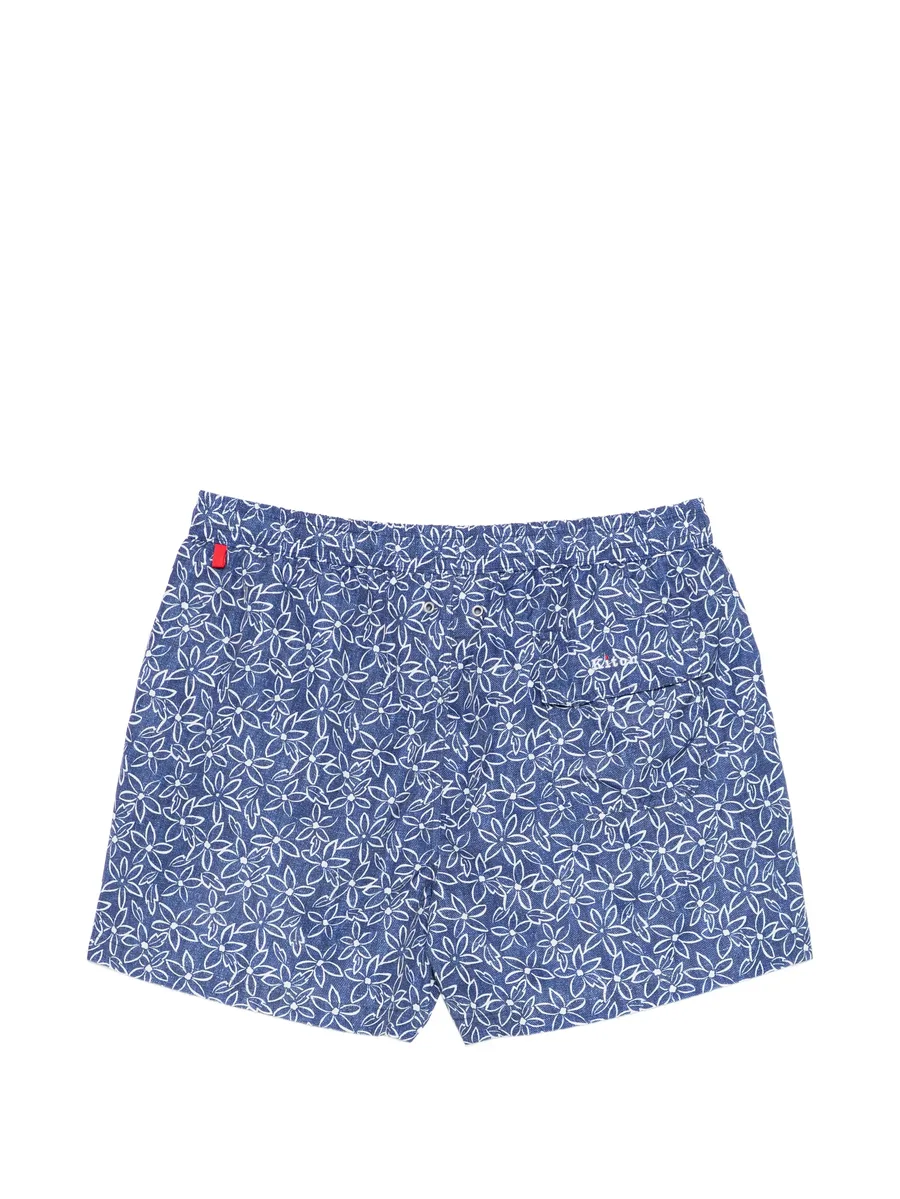 floral-pattern swim shorts 3