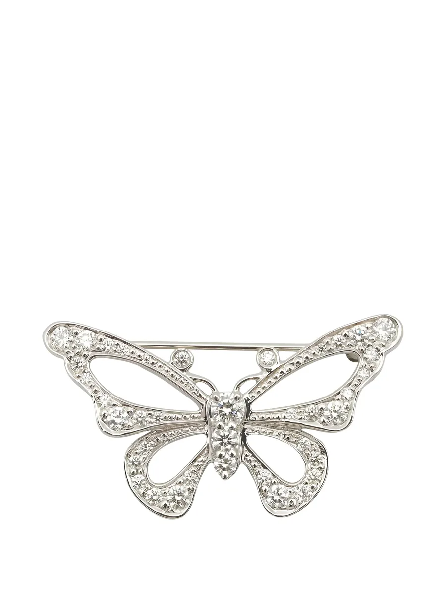 2010s butterfly diamond brooch 2