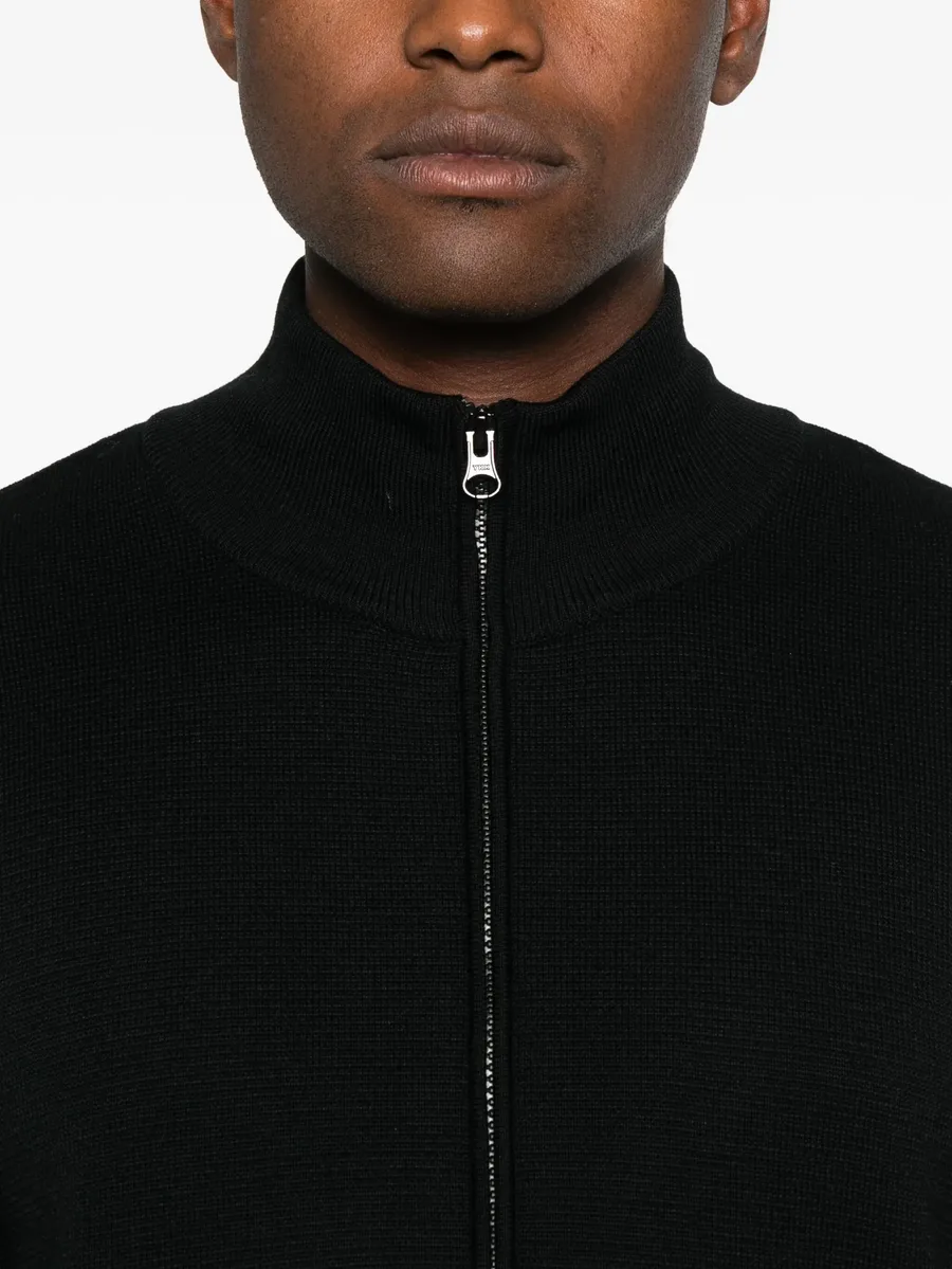 zip-up cardigan 10