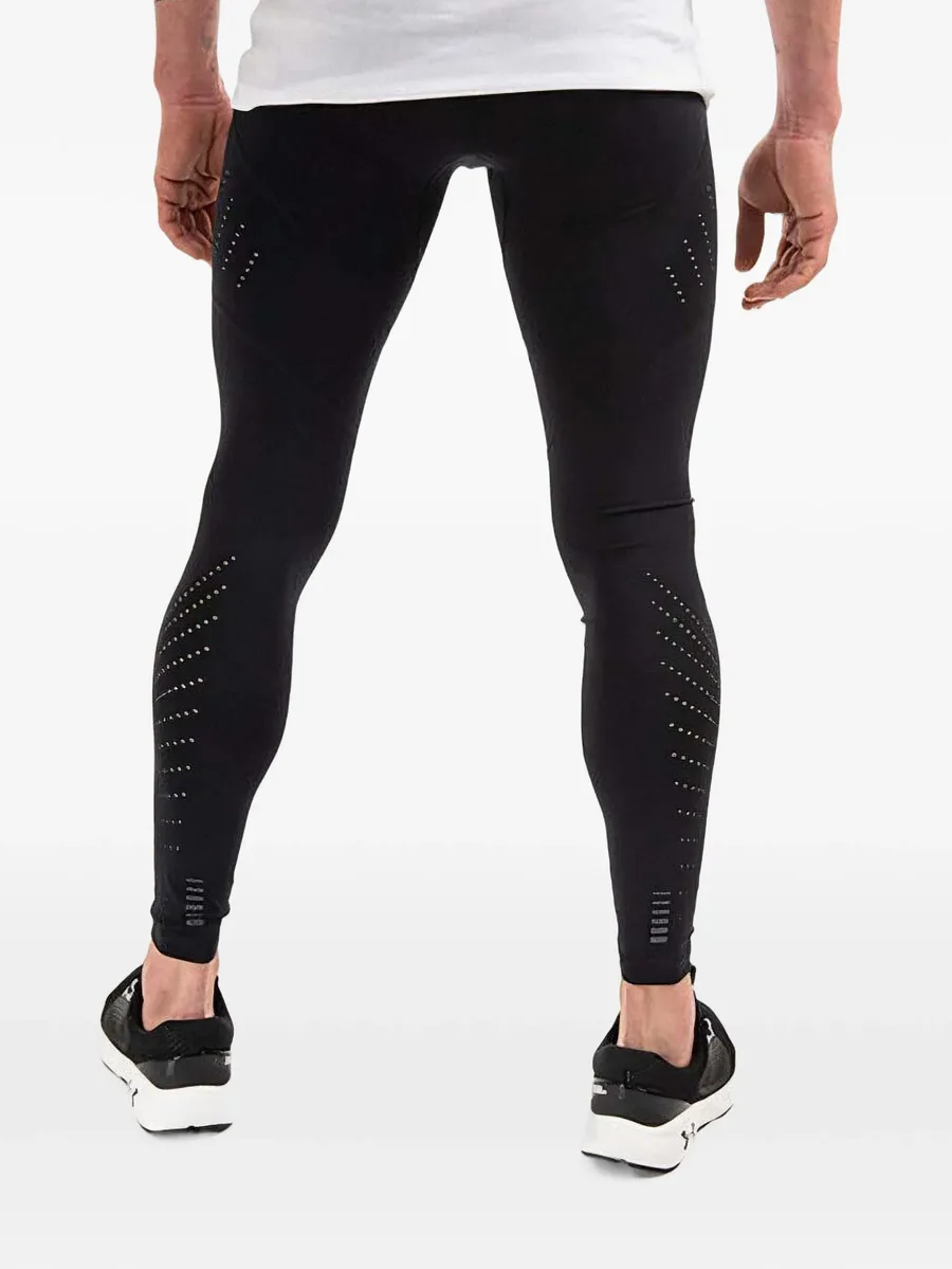 Speedpocket logo-print perforated trousers 3