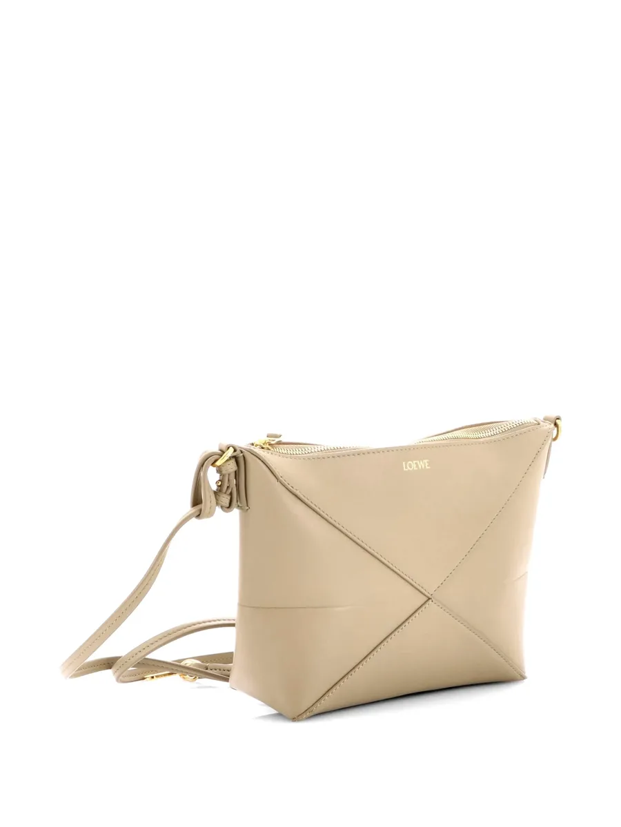Puzzle Pouch Bag Leather clutch bag 6