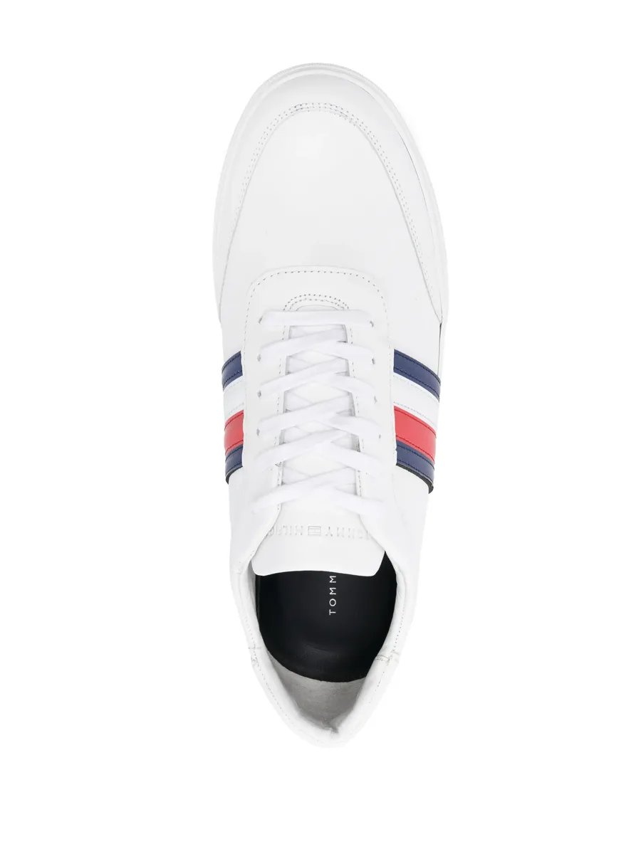 logo-print low-top sneakers 7