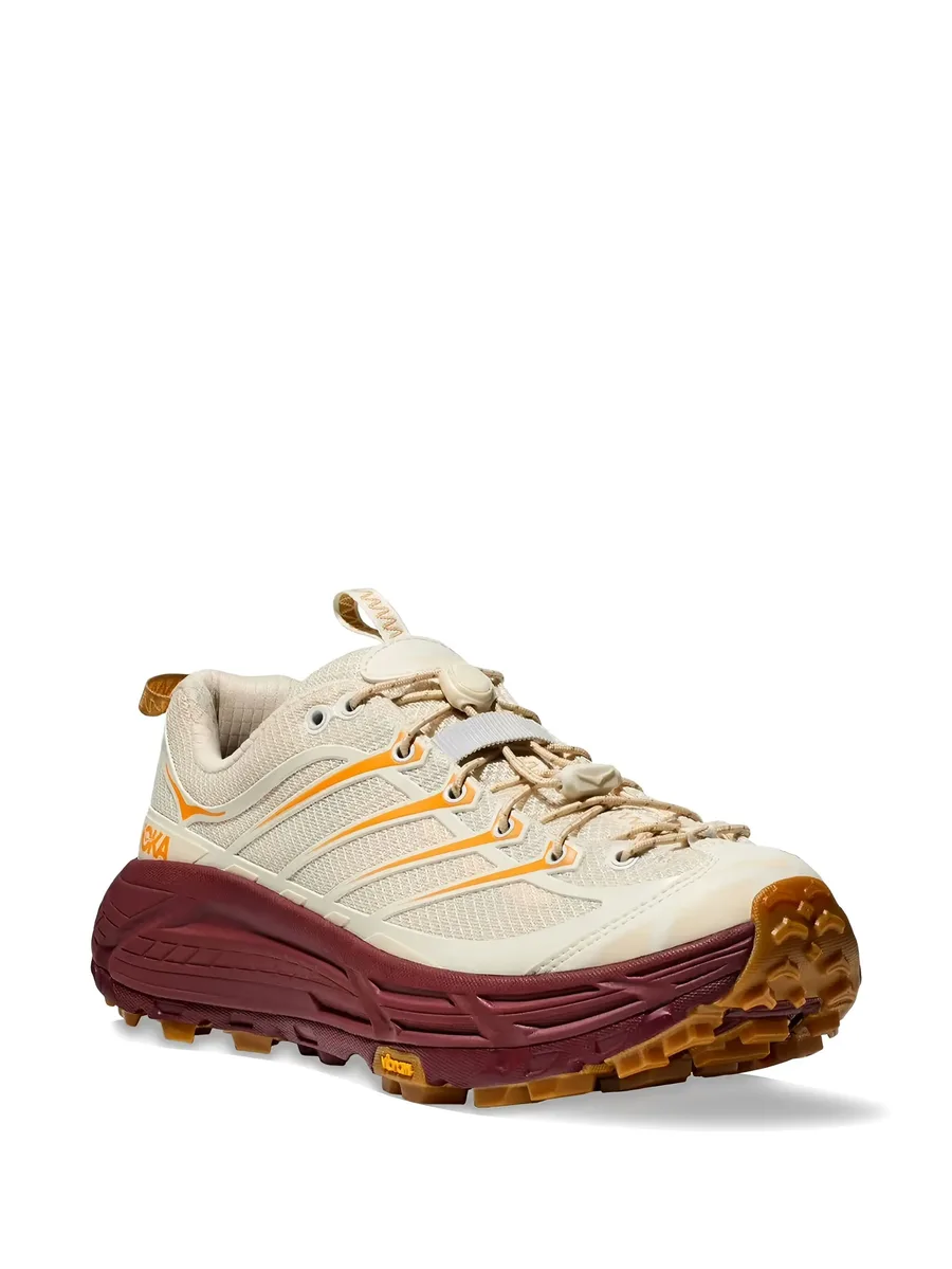 One Mafate Three "Vanilla Varsity Burgundy" sneakers 3