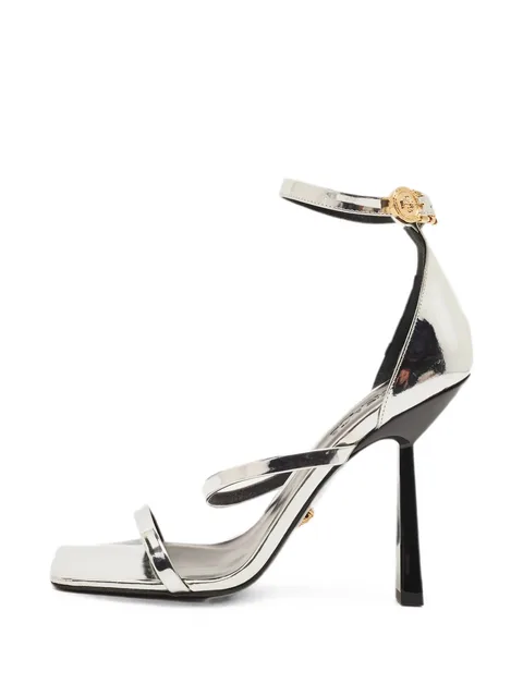 Safety Pin ankle strap sandals