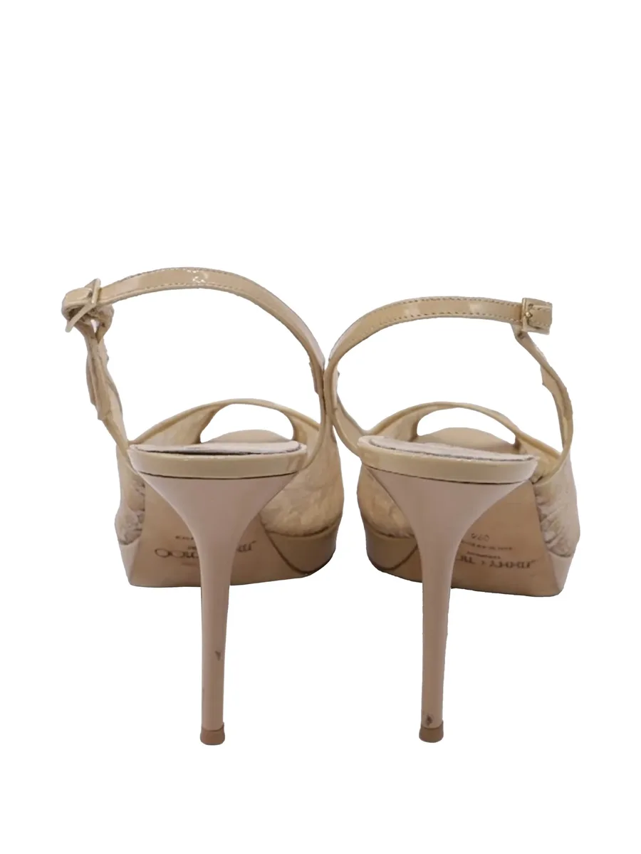 leather lace slingback pumps 5