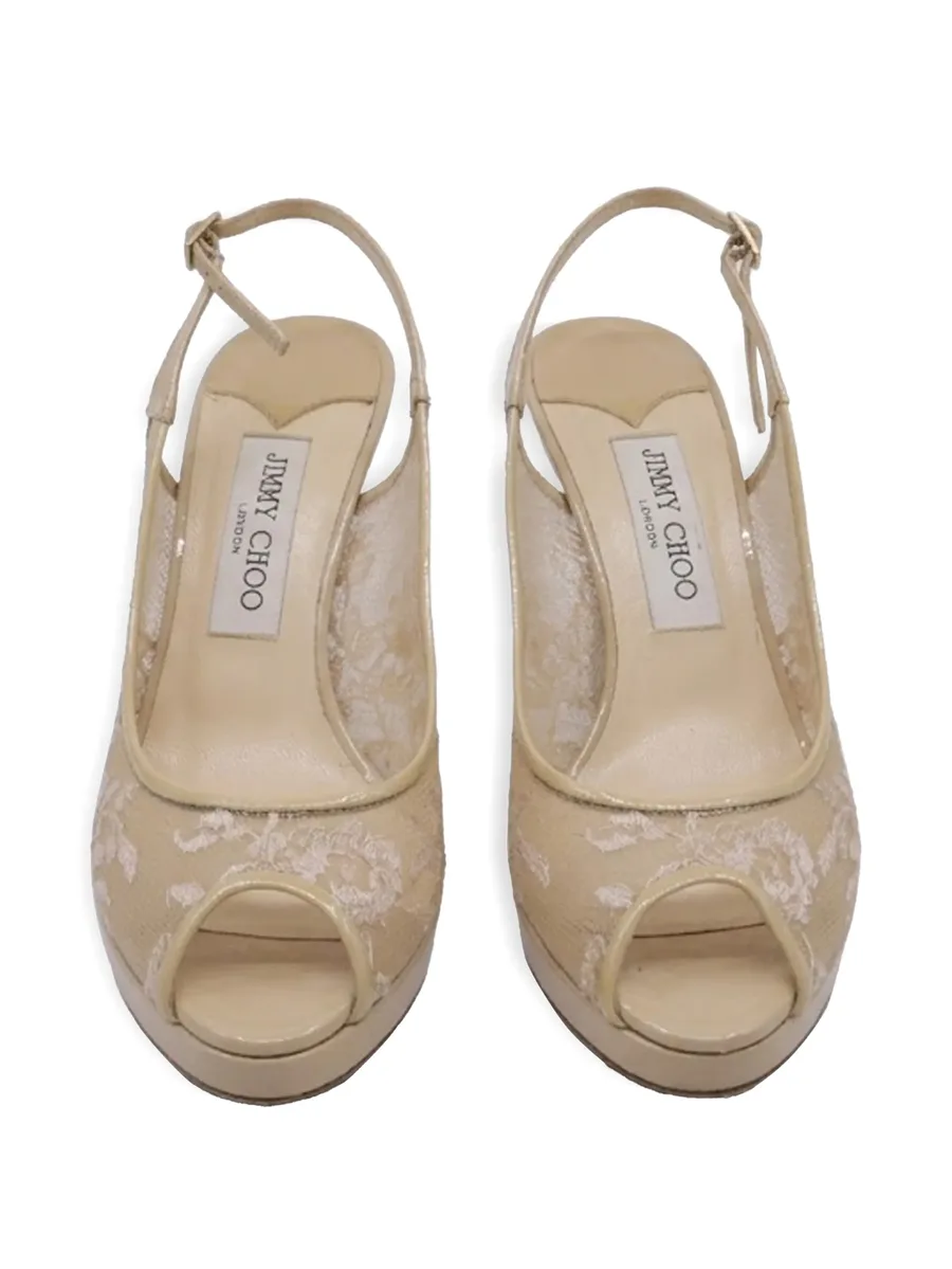 leather lace slingback pumps 7