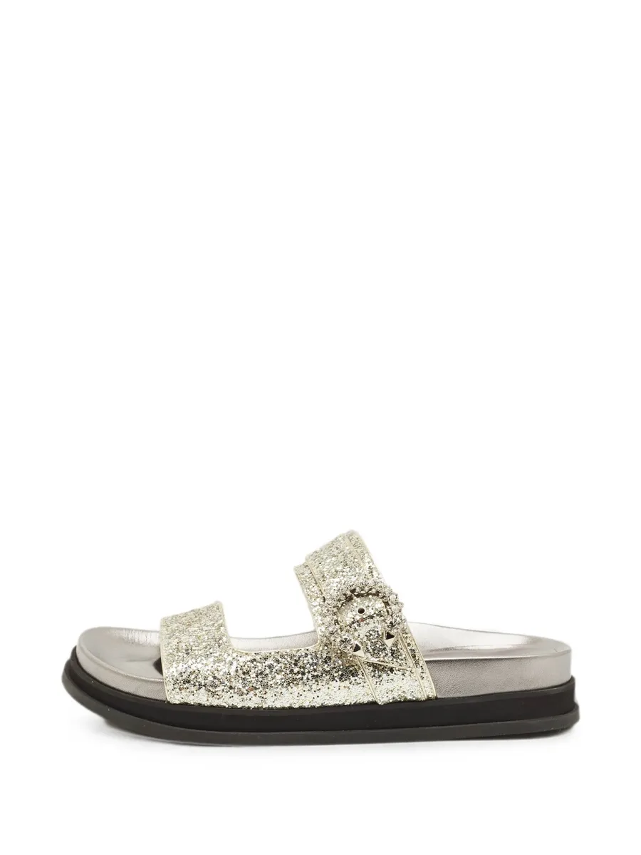 Marga crystal-embellished sandals 1