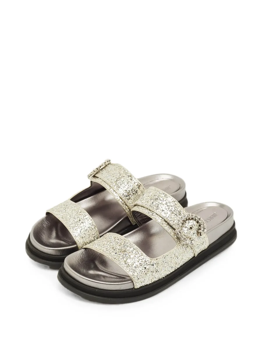 Marga crystal-embellished sandals 8