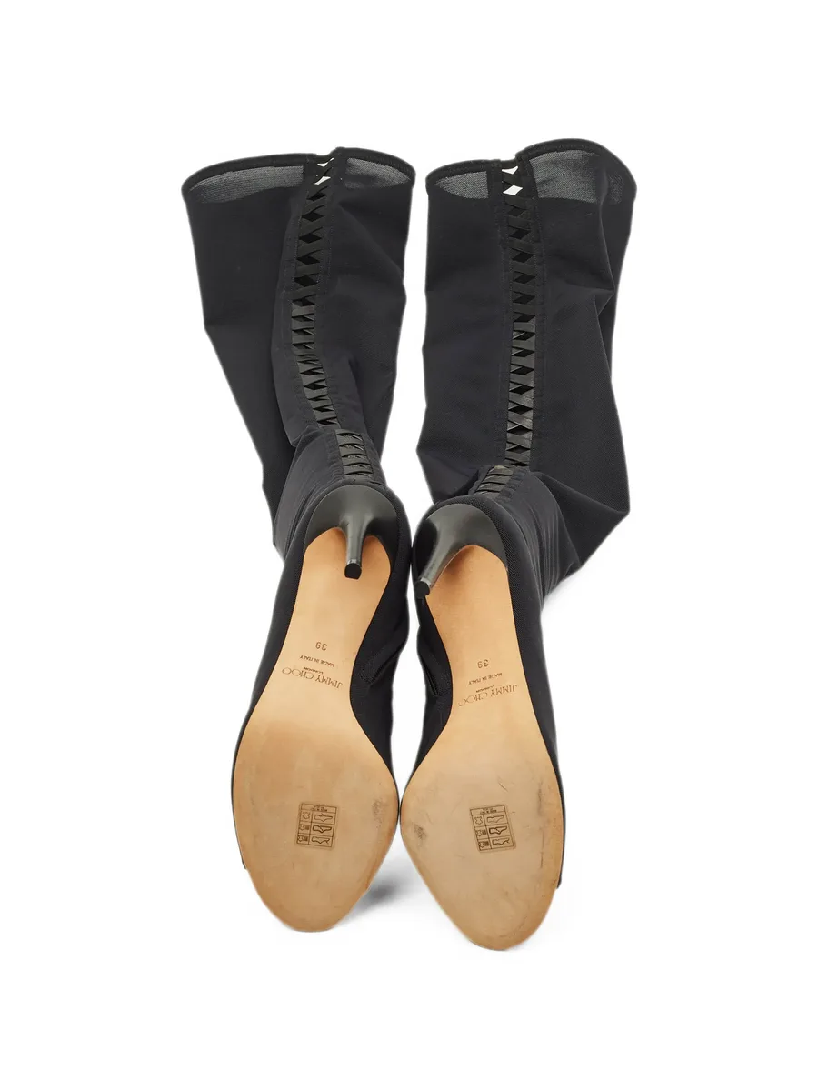 open-toe mesh boots 4