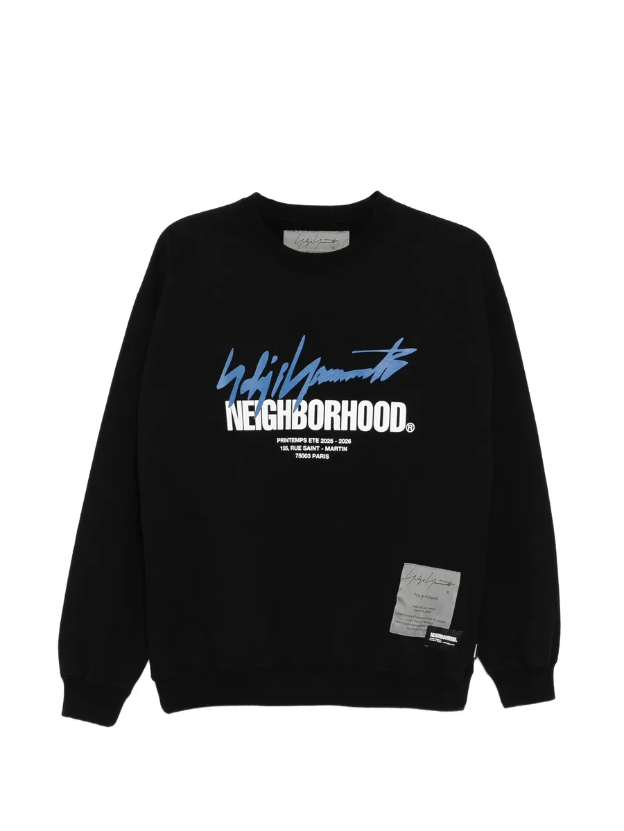 толстовка с логотипом из коллаборации с Neighborhood 1