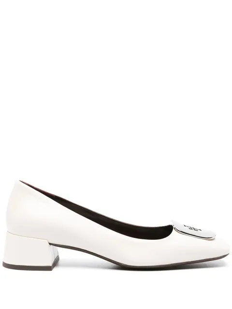 Georgia 35mm leather pumps