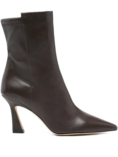 80mm Vinnie leather boots