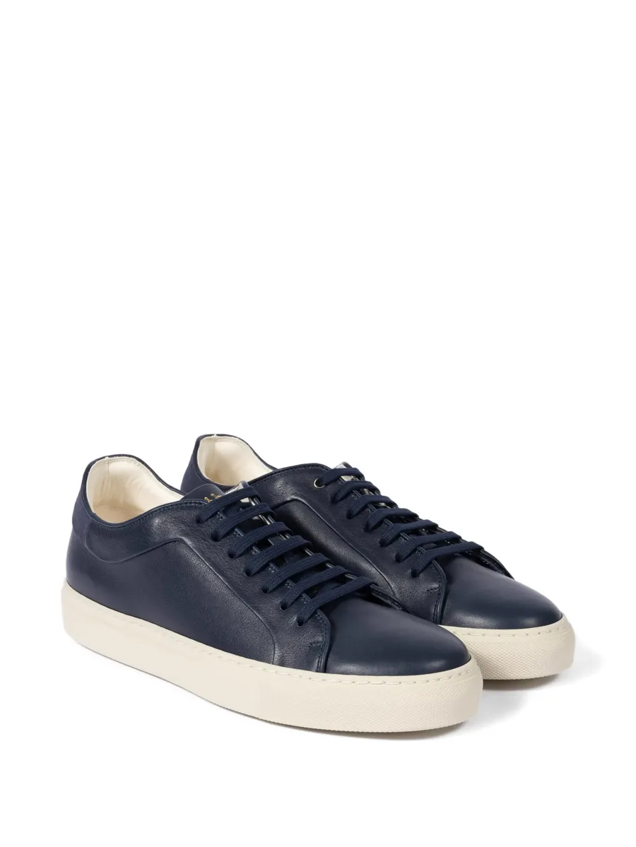 suede panel sneakers 3